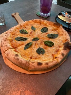 Margherita Pizza at The Vegan Table in Bangkok