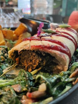 Beyond sausage so real  #Veganuary at The Vegan Table in Bangkok