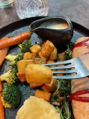 Potato close-up #Veganuary at The Vegan Table in Bangkok