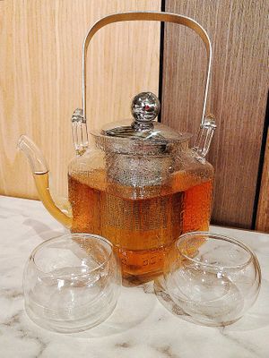 Pu er Chinese tea at A-One Signature 一品阁 - Raffles City in Central Singapore