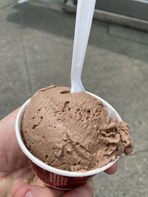 Chocolate silk almond   at Universal Studios - Cold Stone Creamery in Orlando