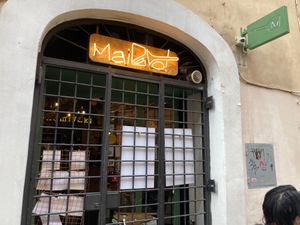 Front at Maido in Rome
