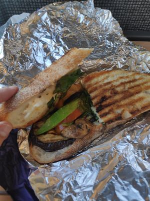 Grilled sandwich at Beans and Tales in Malmo