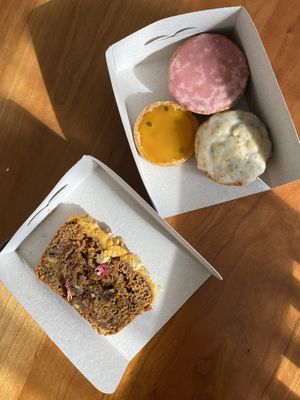 vegan pastries  at All Greens  in Amsterdam