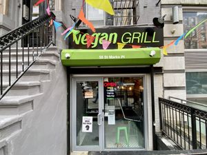 store front  at Vegan Grill - St Marks in New York City