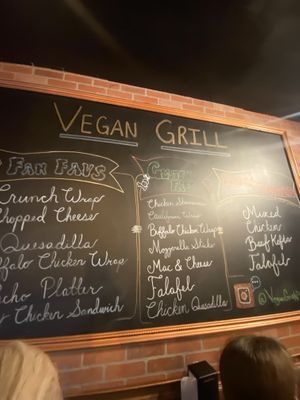 Menu  at Vegan Grill - St Marks in New York City