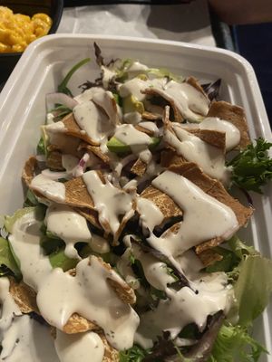 Avo saad with bacon bits   at Vegan Grill - St Marks in New York City