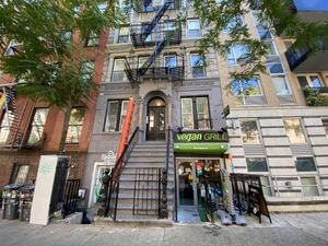 outside  at Vegan Grill - St Marks in New York City