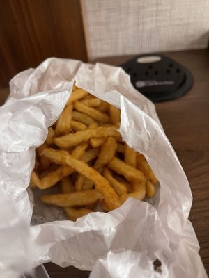 Side of fries   at Vegan Grill - St Marks in New York City