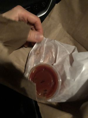 Sweet potato fries   at Vegan Grill - St Marks in New York City