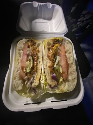 Vegan chopped cheese   at Vegan Grill - St Marks in New York City