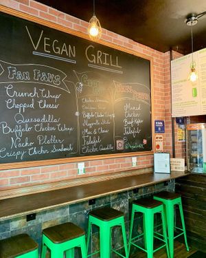   at Vegan Grill - St Marks in New York City