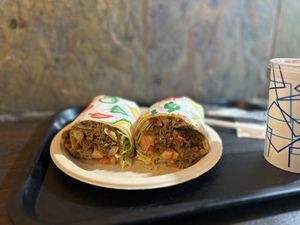 Cheesesteak   at Vegan Grill - St Marks in New York City