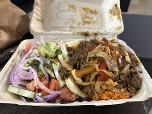   at Vegan Grill - St Marks in New York City