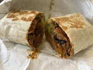 Western burrito — absolutely delicious  at Raiz in New York City