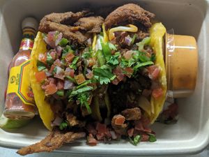 Baja tacos at Raiz in New York City