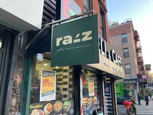 Outside at Raiz in New York City