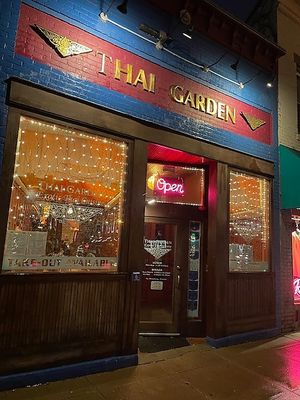 Store front at Thai Garden in Northampton