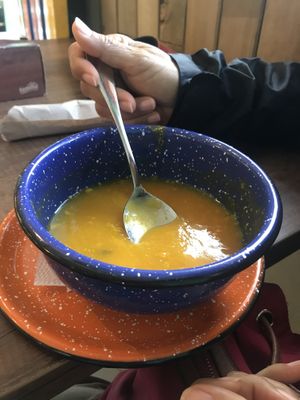 Soup  at Zona ProSalud in Guatape