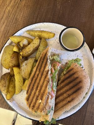 Panini 😋 #Veganuary at Zona ProSalud in Guatape