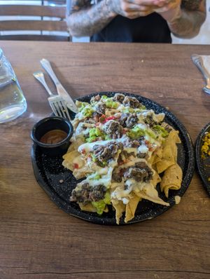 Nachos at Zona ProSalud in Guatape