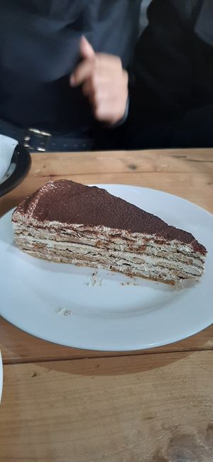 Tiramisu. 16.90 at Viva la Vegan in Curitiba