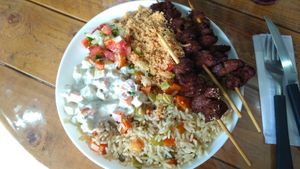 Churrasquinho vegano 😋 #Veganuary at Viva la Vegan in Curitiba