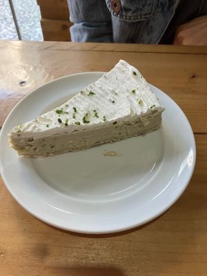 Torta trufara de limão  at Viva la Vegan in Curitiba