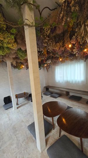 Dining room at Ocha Ohana Montblanc in Osaka