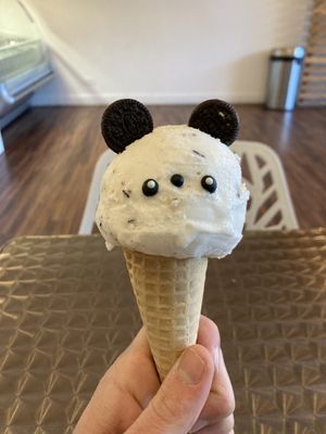 Mounds of joy panda style 🐼  at Eli's Ark in Chicago