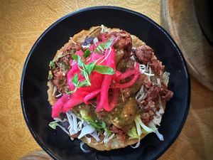 Jack fruit taco 🌮   at Mayan Kitchen in Sunnyvale