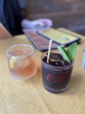 Sangria and Margartia at Mayan Kitchen in Sunnyvale