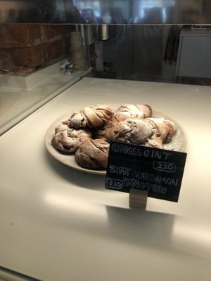 cardamom bun  at Wyld in Stuttgart