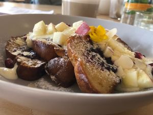 French Toast  #Veganuary at Wyld in Stuttgart