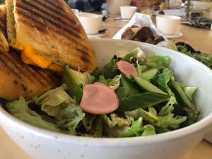 Cheese sandwich  #Veganuary at Wyld in Stuttgart