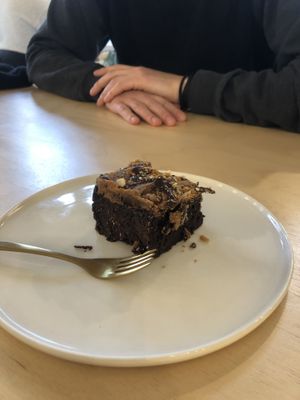Peanut brownie (3,60€)  at Wyld in Stuttgart