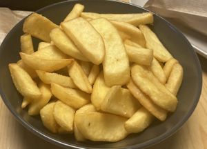 Their famous fries (again)!  at Simple Food & Drinks in Kitzbuehel