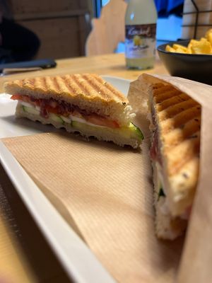 Vegan focaccia   at Simple Food & Drinks in Kitzbuehel