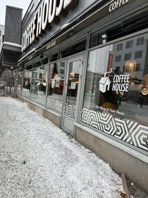 Outside  at Coffee House in Rovaniemi