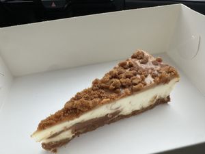 Vegan caramel cheesecake  at Coffee House in Rovaniemi