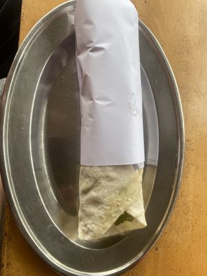 Falafel wrap  at Pita Pita in Kampot