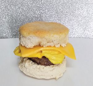 Made with love, the Grand Rising vegan biscuit is a delicious treat to fuel your morning. It comes with Beyond Breakfast sausage and fluffy Just Egg product, or find it on its own. at Atypical Vegan n More in Canton