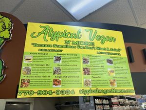   at Atypical Vegan n More in Canton