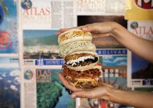 I suggest the Vegan Arepa with Mushrooms!!   at Miss Arepa in Lahaina