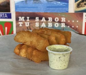 Yuca Frys  at Miss Arepa in Lahaina