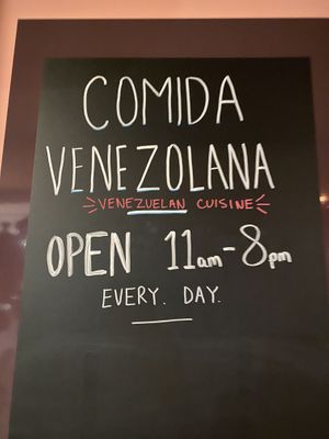   at Miss Arepa in Lahaina