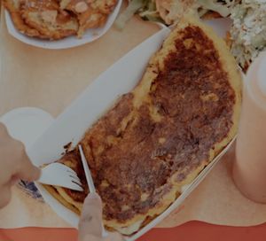 I suggest ordering with the plant-based coconut cheese and mushrooms😍  at Miss Arepa in Lahaina