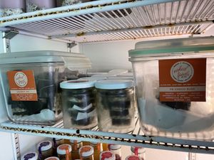 Raw vegan desserts at Naked Foods in Nosara