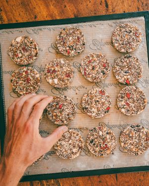 Raw + Dehydrated Superfood Crisps made fresh daily. at Naked Foods in Nosara
