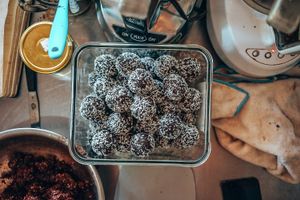 Raw, Dairy Free, Soy Free, Gluten Free Bliss Balls at Naked Foods in Nosara
